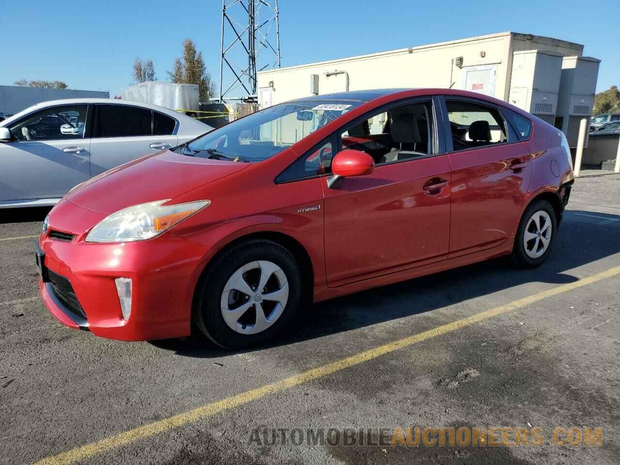 JTDKN3DU0D1692401 TOYOTA PRIUS 2013