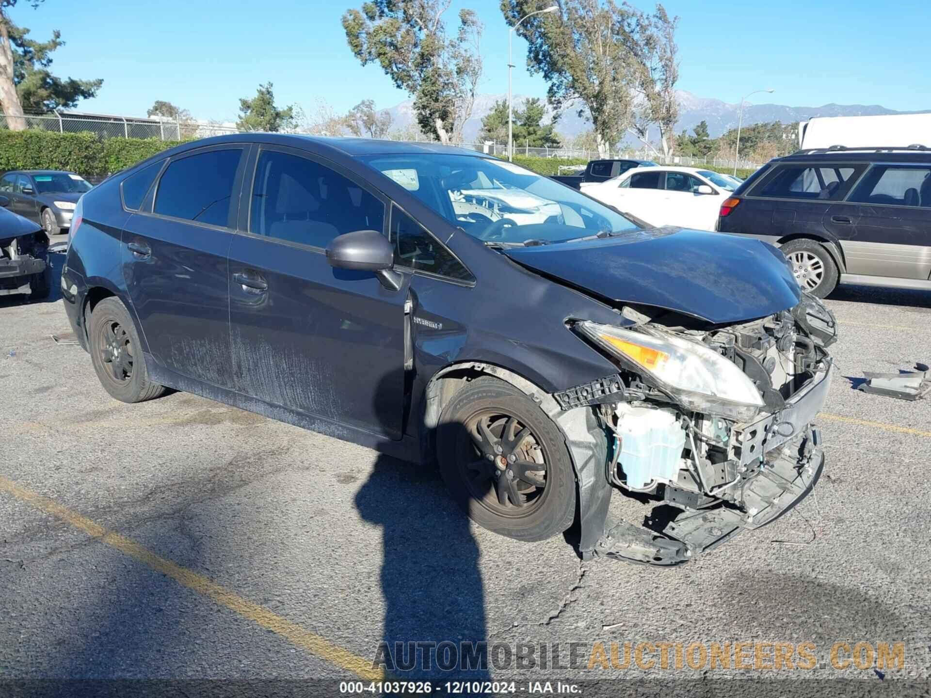 JTDKN3DU0D1723937 TOYOTA PRIUS 2013