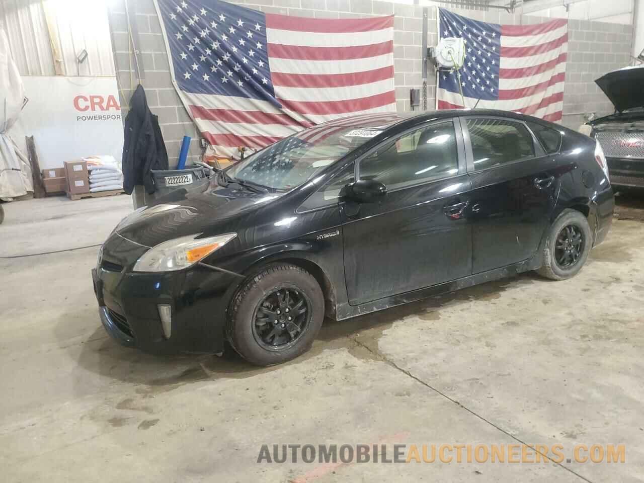 JTDKN3DU0E0367643 TOYOTA PRIUS 2014