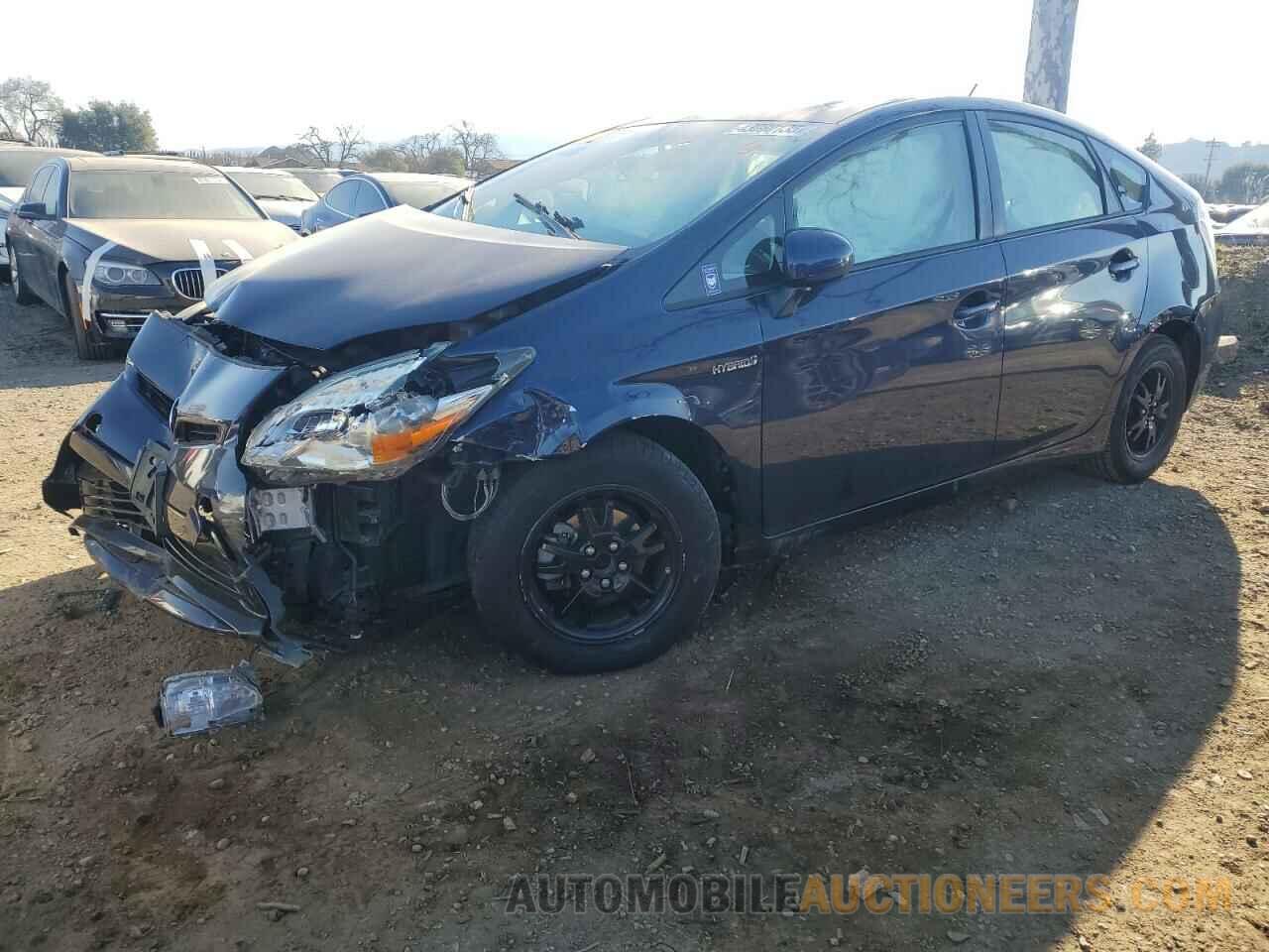 JTDKN3DU0E0378481 TOYOTA PRIUS 2014