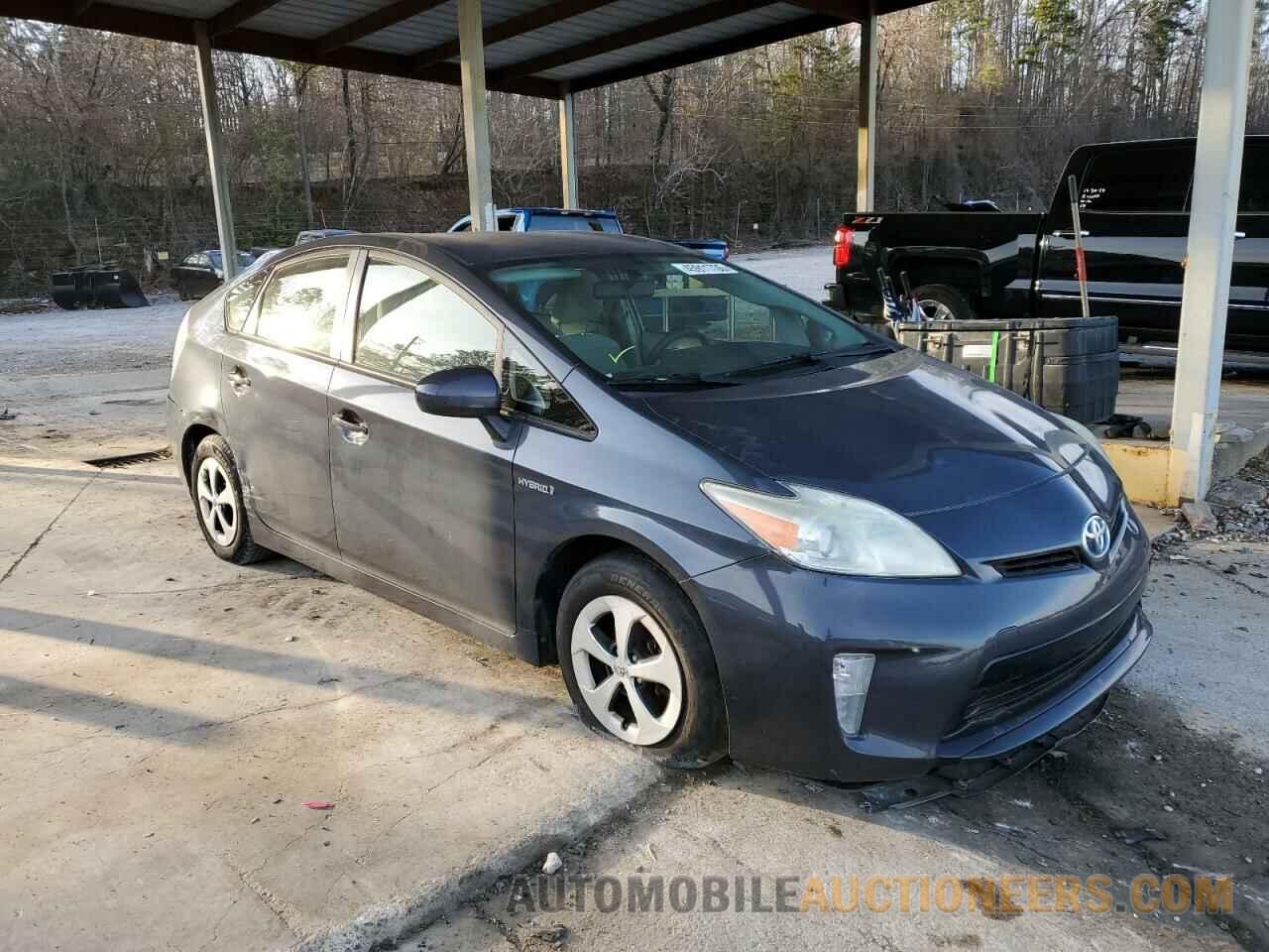 JTDKN3DU0E1741257 TOYOTA PRIUS 2014