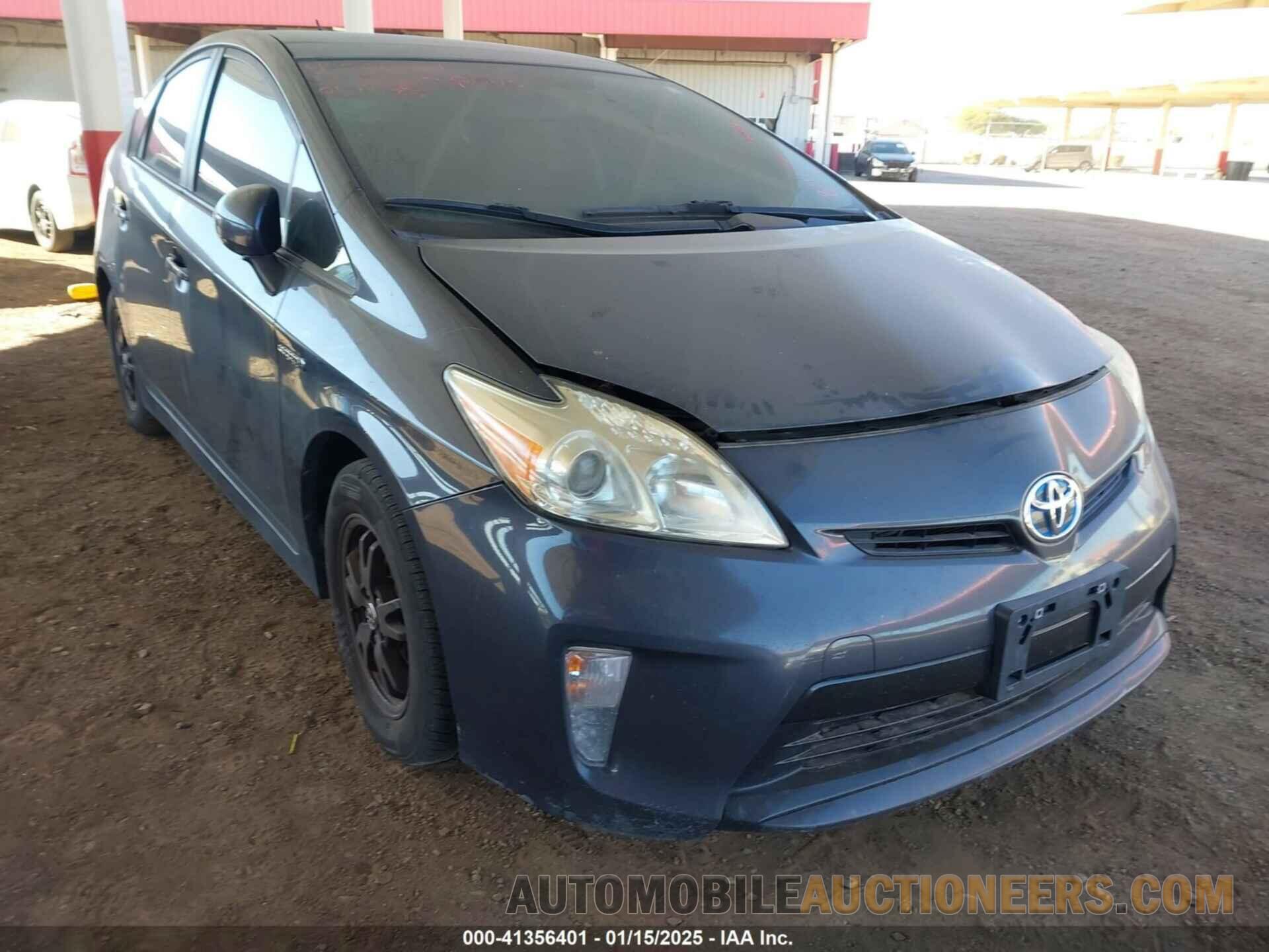 JTDKN3DU0E1811176 TOYOTA PRIUS 2014