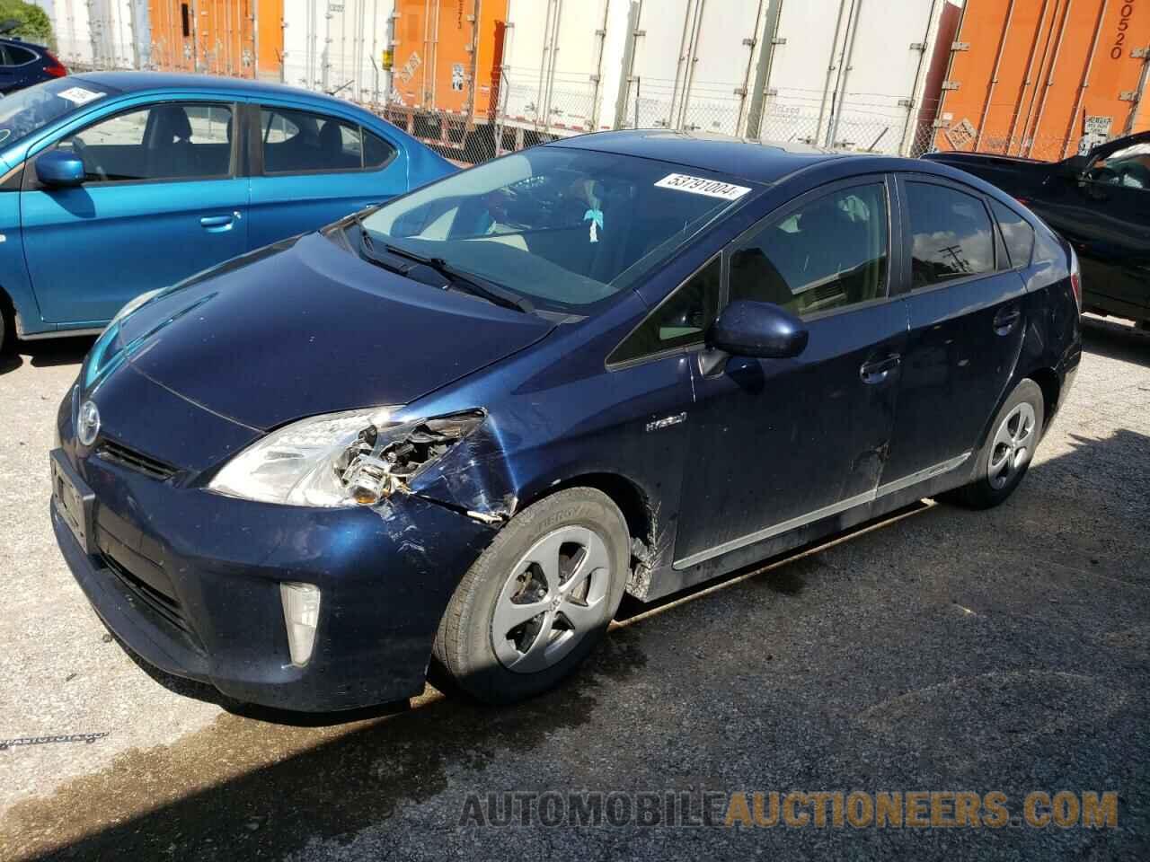 JTDKN3DU0F0394794 TOYOTA PRIUS 2015