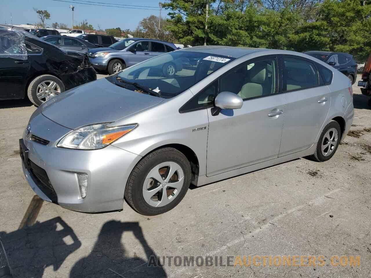 JTDKN3DU0F0398411 TOYOTA PRIUS 2015