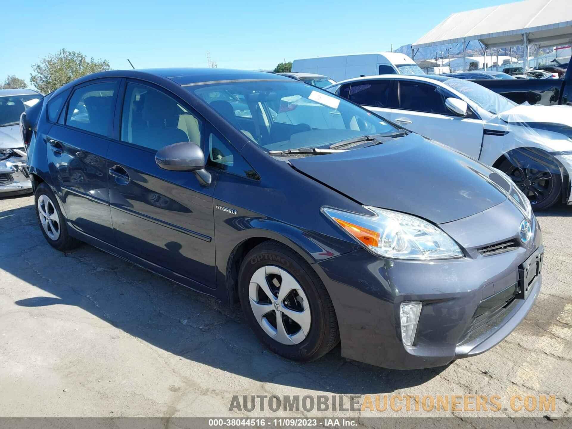 JTDKN3DU0F0407818 TOYOTA PRIUS 2015