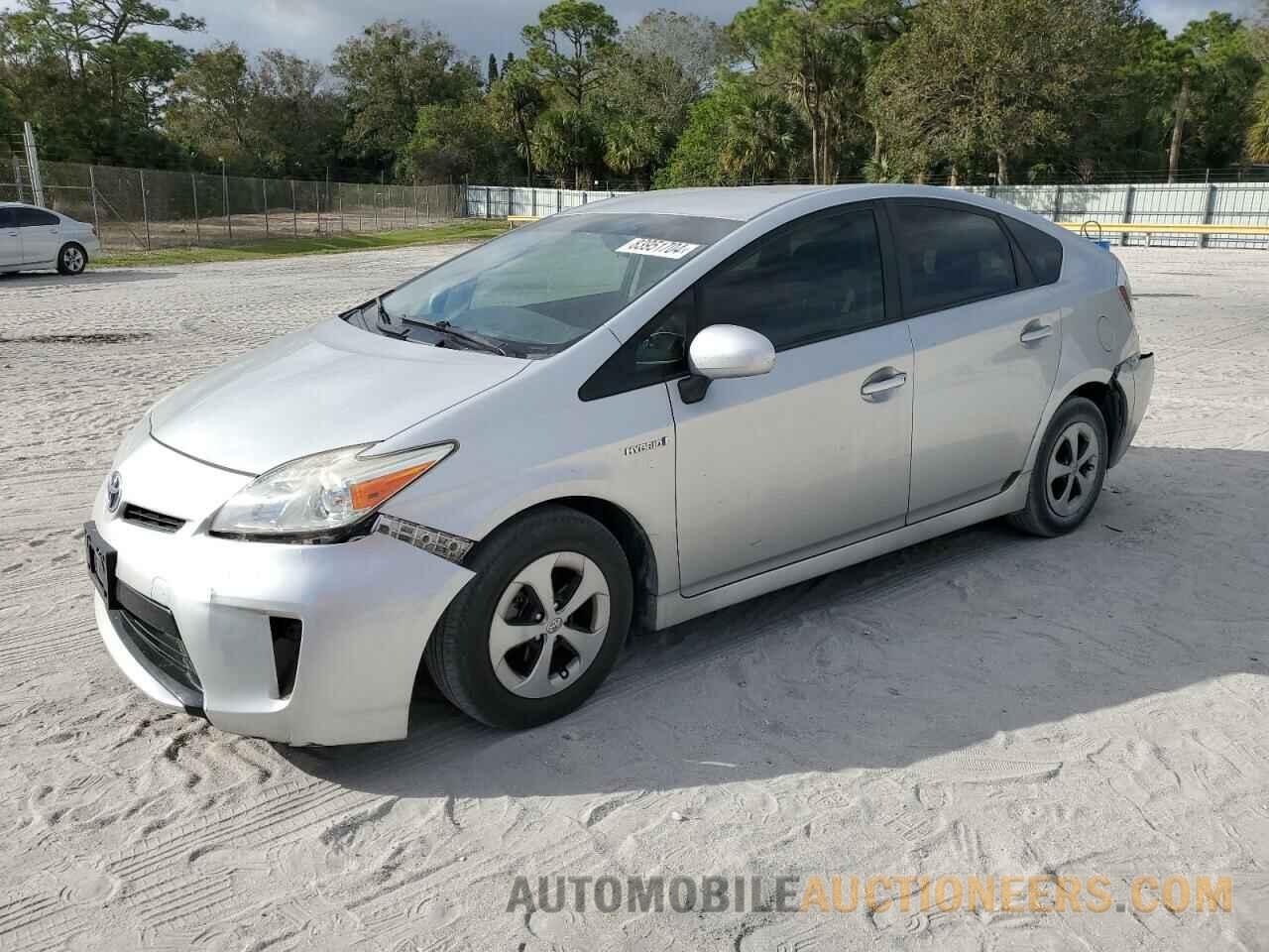 JTDKN3DU0F0413683 TOYOTA PRIUS 2015