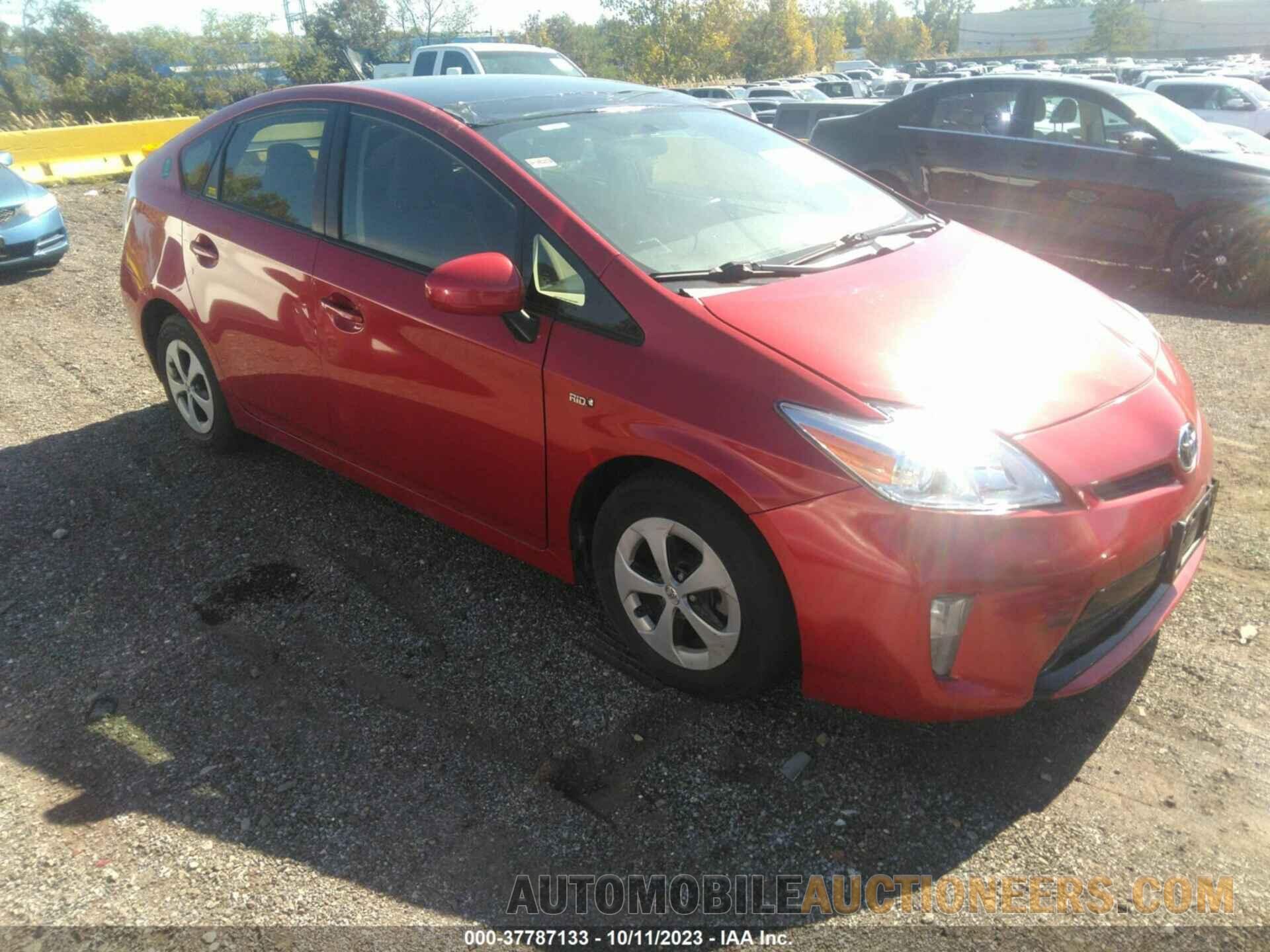 JTDKN3DU0F0415059 TOYOTA PRIUS 2015