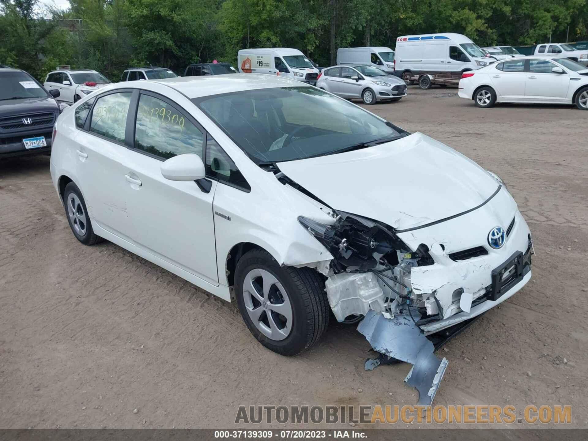 JTDKN3DU0F0415403 TOYOTA PRIUS 2015