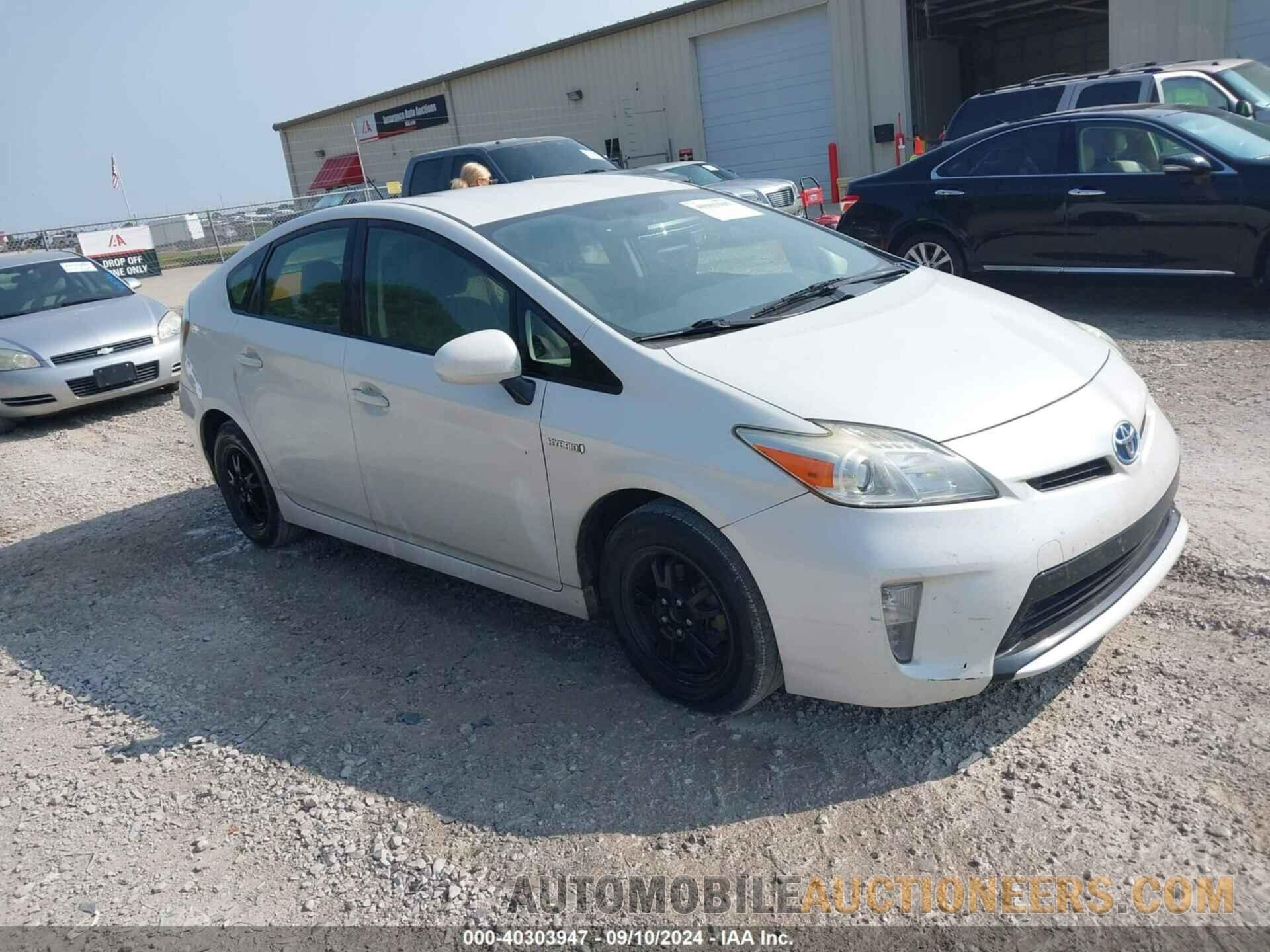 JTDKN3DU0F0417510 TOYOTA PRIUS 2015