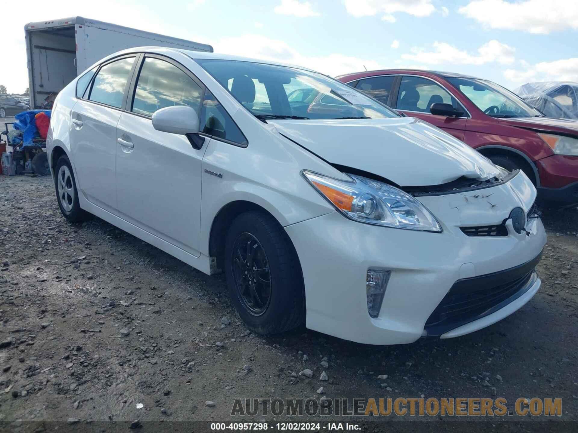 JTDKN3DU0F0422254 TOYOTA PRIUS 2015