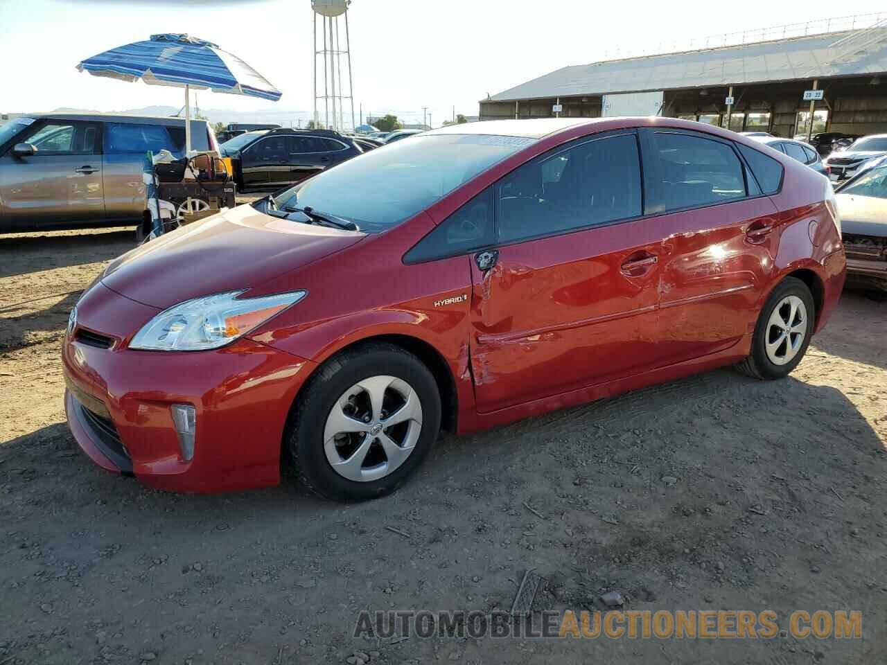 JTDKN3DU0F0424358 TOYOTA PRIUS 2015