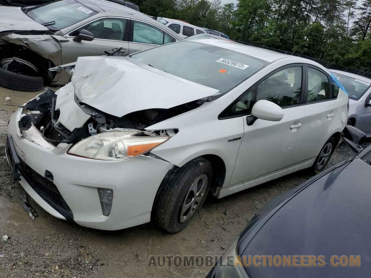 JTDKN3DU0F0426076 TOYOTA PRIUS 2015