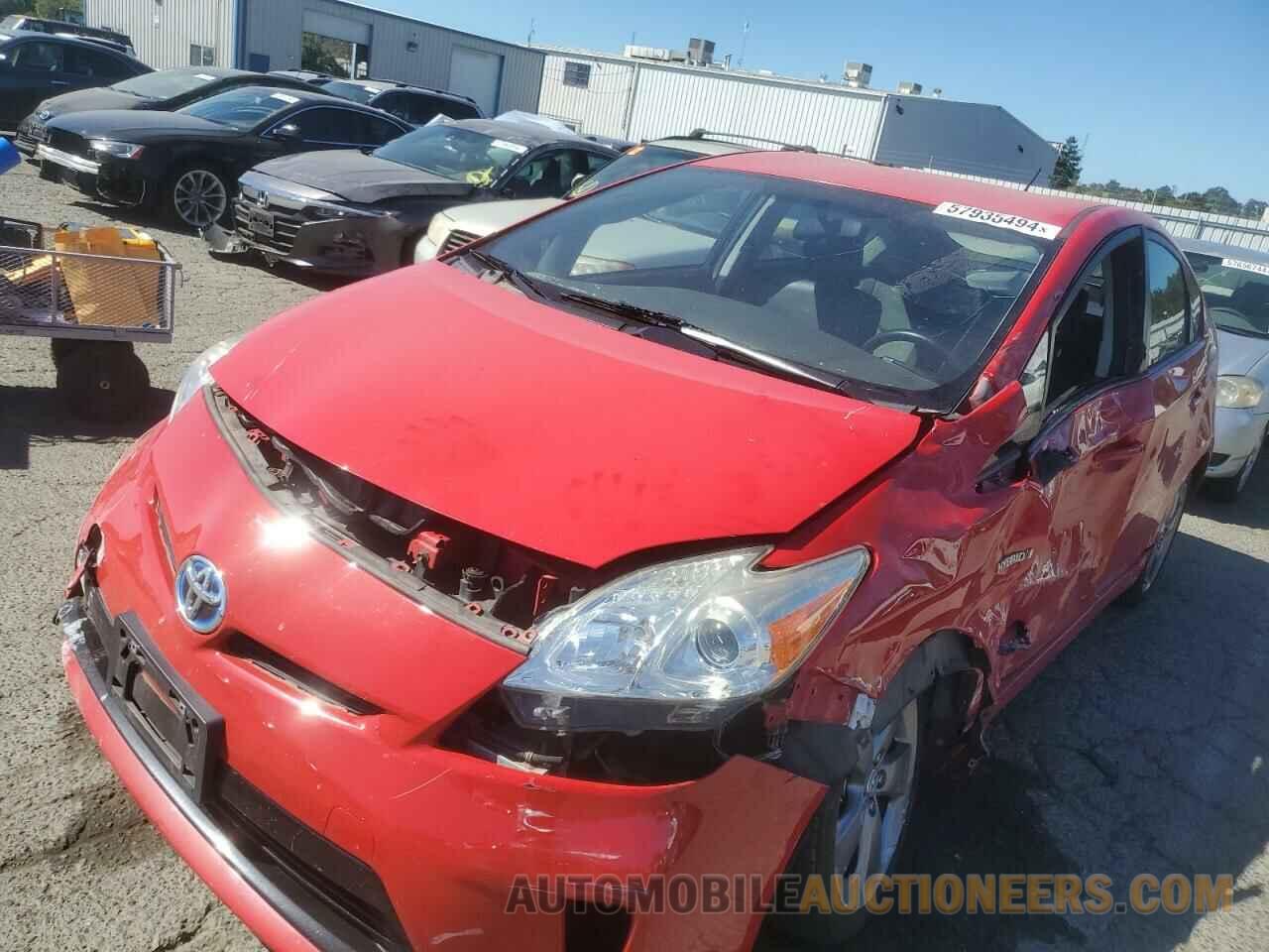 JTDKN3DU0F0429110 TOYOTA PRIUS 2015