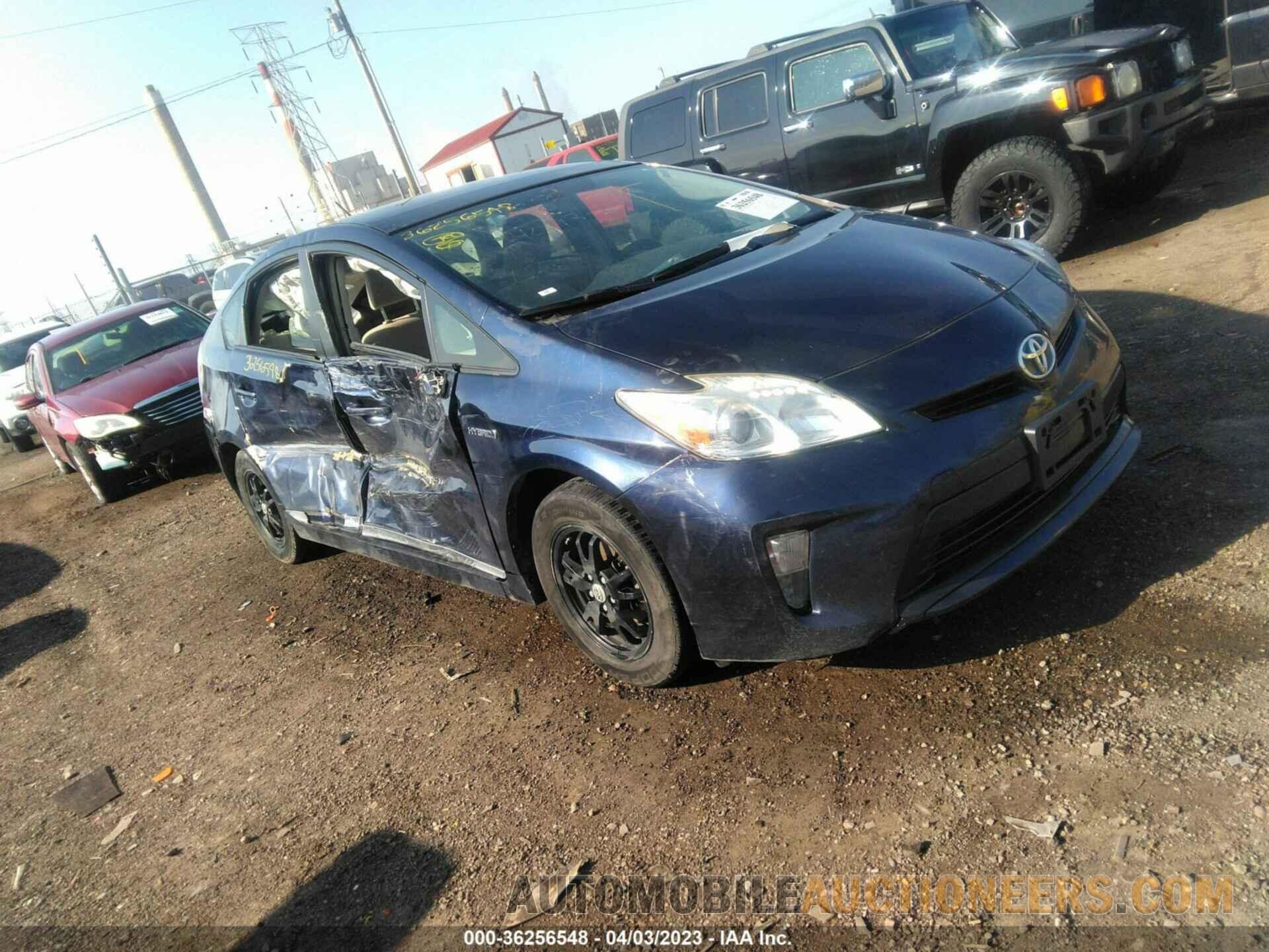 JTDKN3DU0F0429933 TOYOTA PRIUS 2015