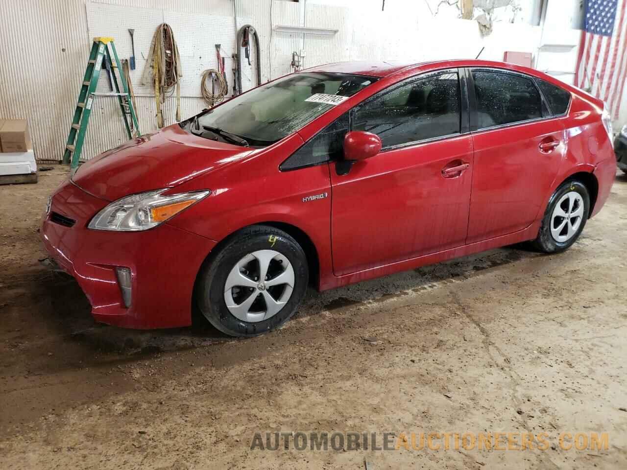 JTDKN3DU0F0432850 TOYOTA PRIUS 2015