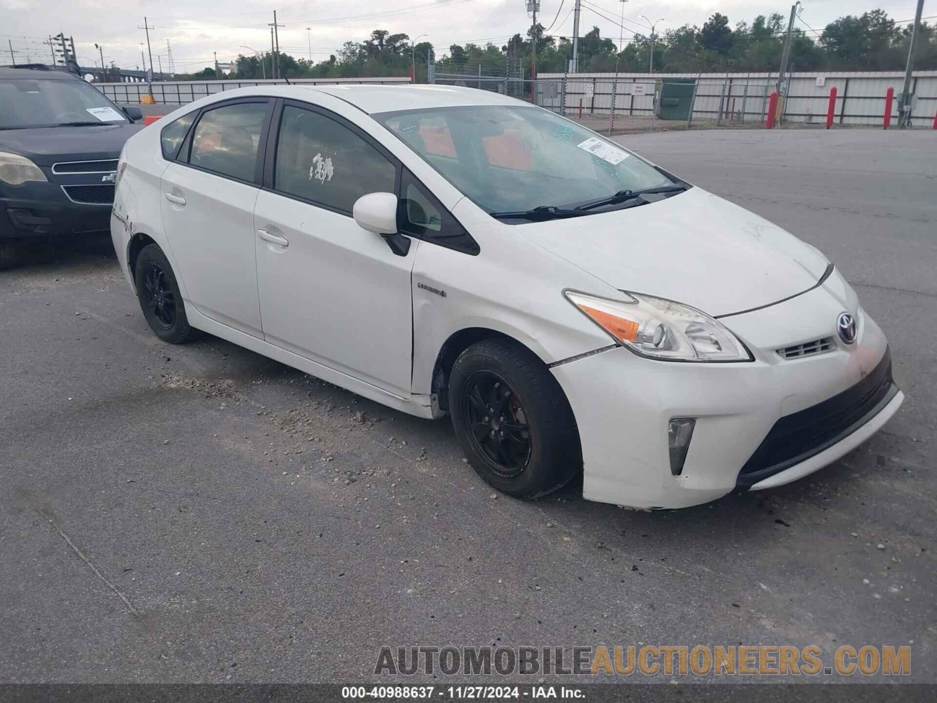 JTDKN3DU0F0434159 TOYOTA PRIUS 2015