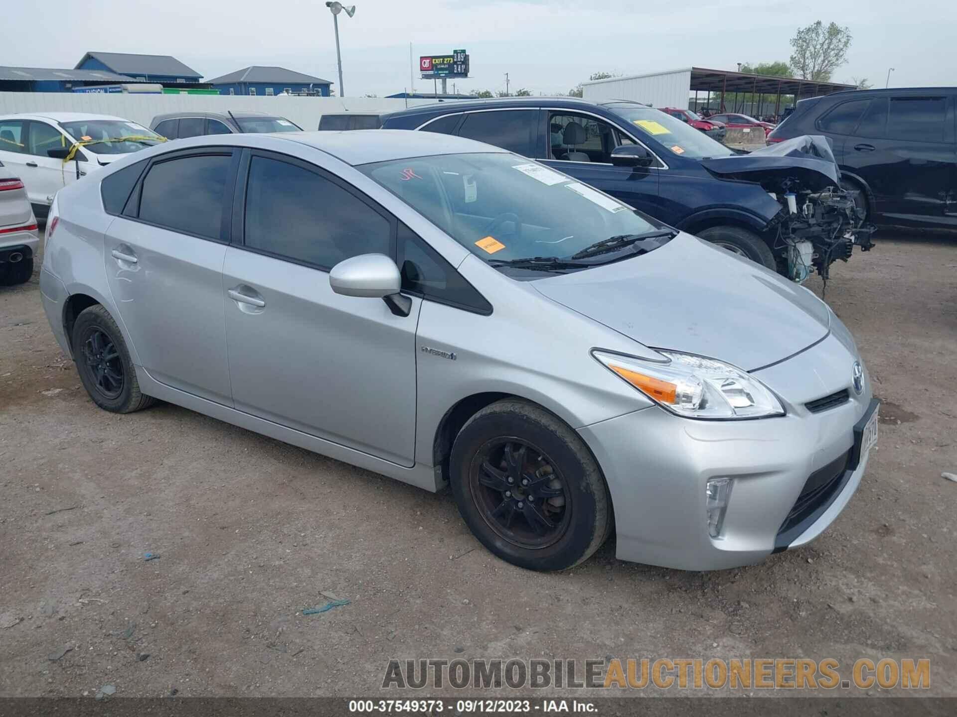 JTDKN3DU0F0435604 TOYOTA PRIUS 2015