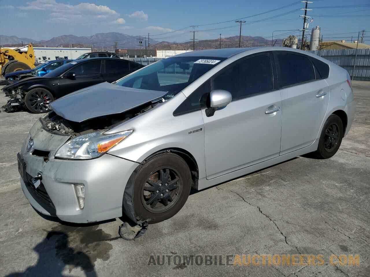 JTDKN3DU0F0437160 TOYOTA PRIUS 2015