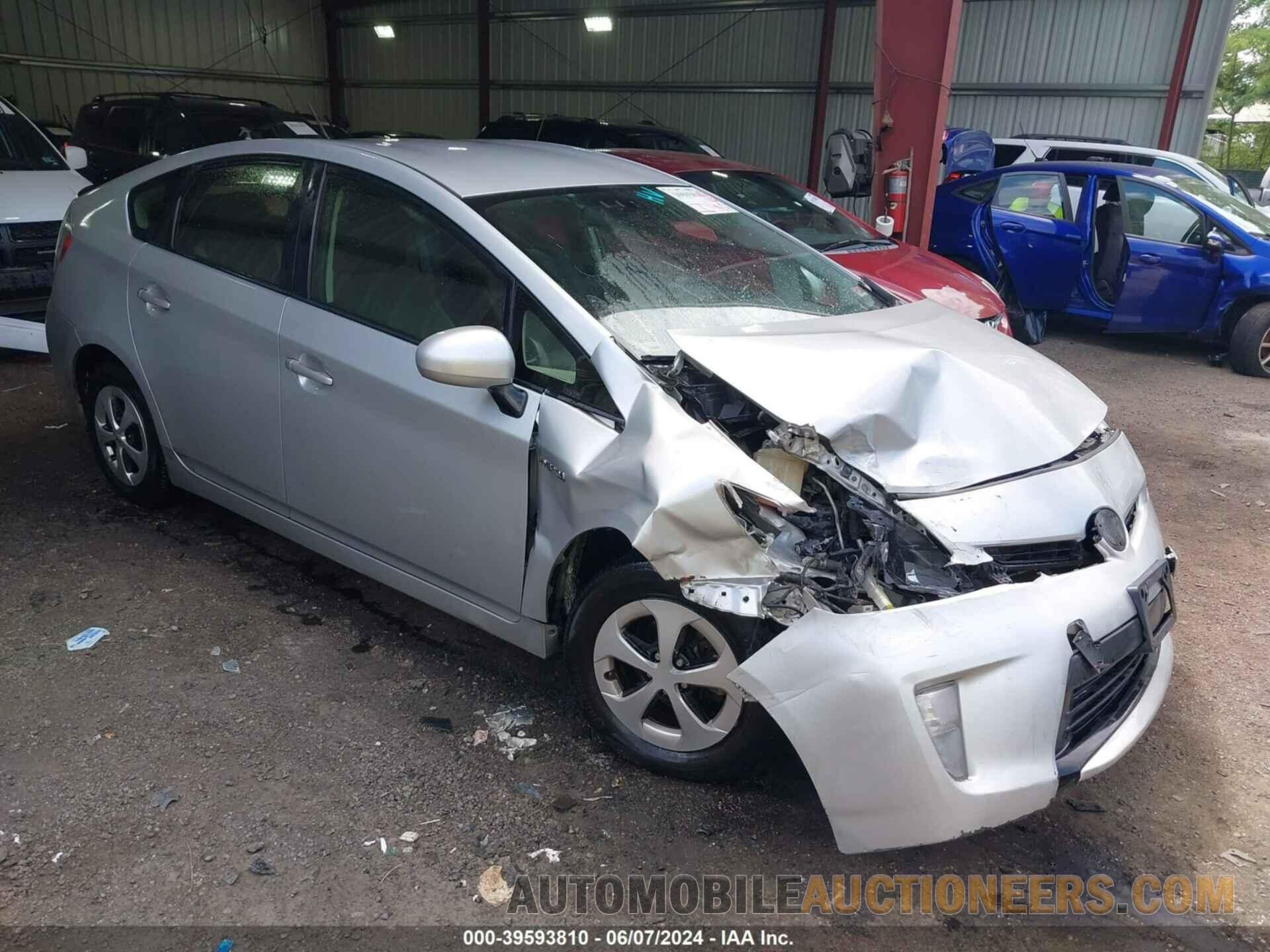 JTDKN3DU0F0438678 TOYOTA PRIUS 2015