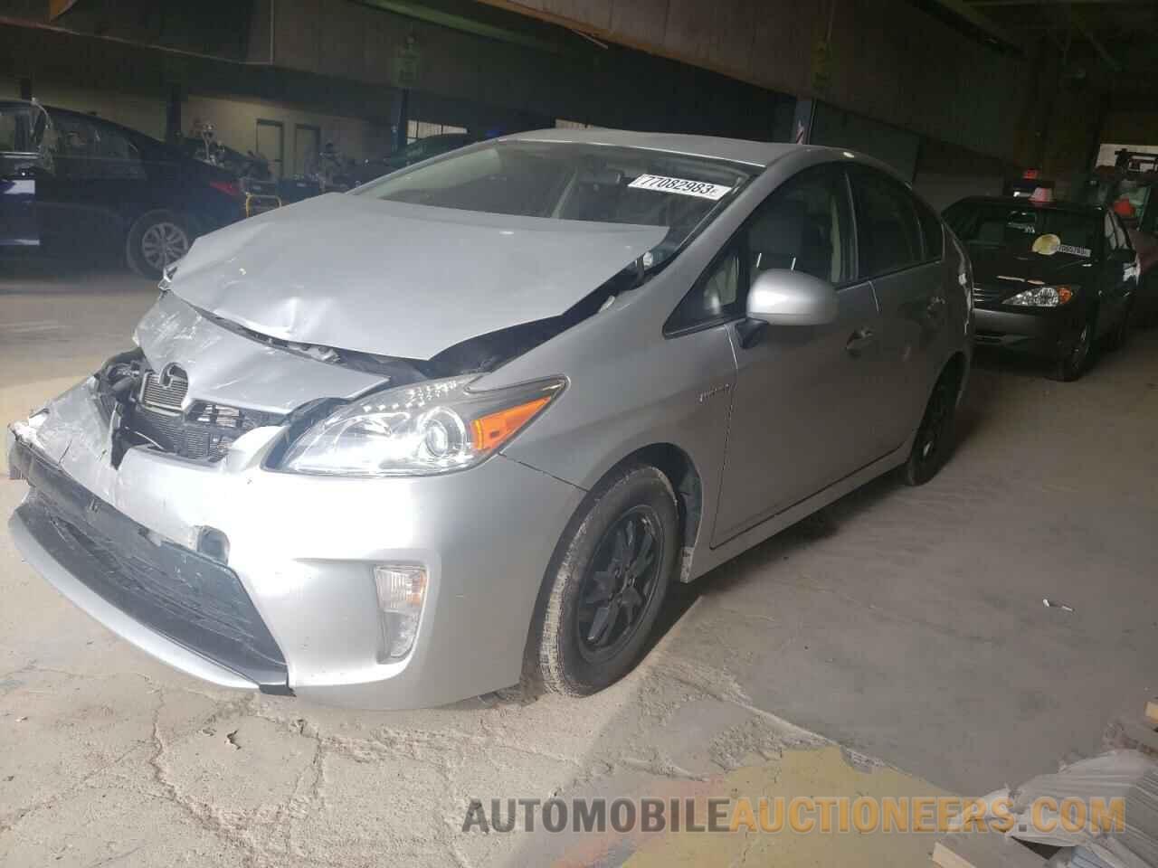 JTDKN3DU0F0438776 TOYOTA PRIUS 2015