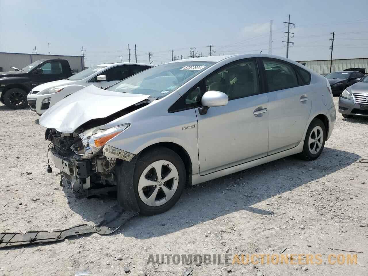 JTDKN3DU0F0441127 TOYOTA PRIUS 2015