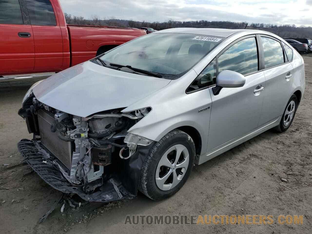 JTDKN3DU0F0449406 TOYOTA PRIUS 2015