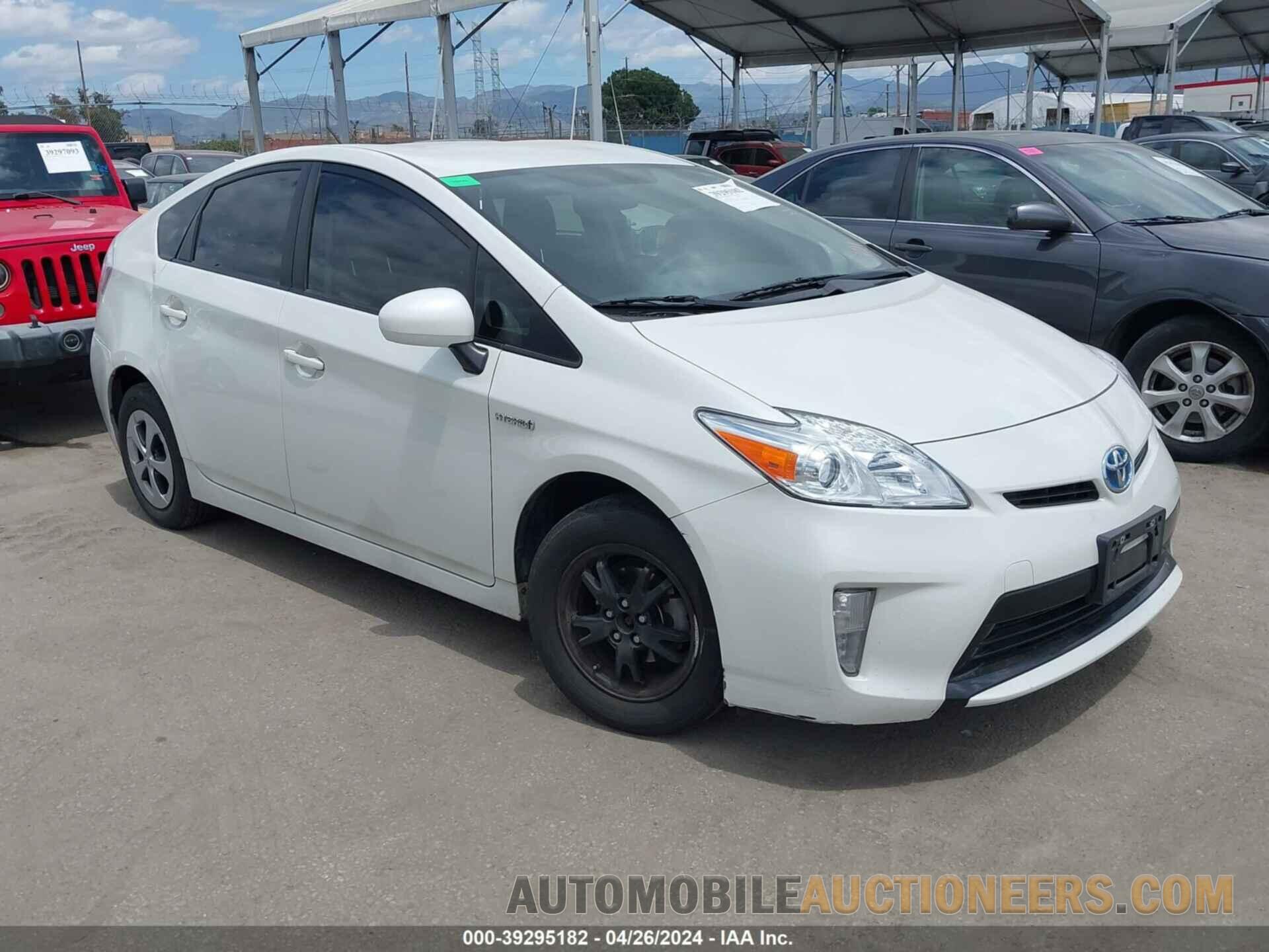 JTDKN3DU0F0450846 TOYOTA PRIUS 2015