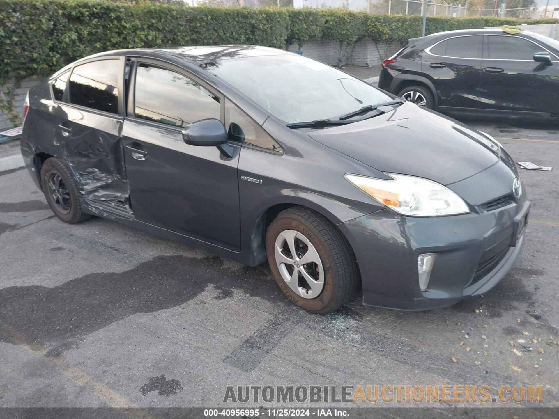 JTDKN3DU0F0454847 TOYOTA PRIUS 2015