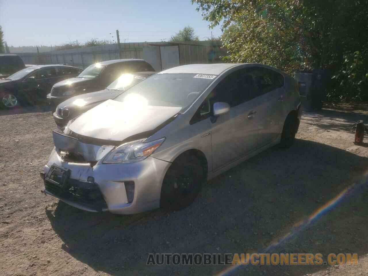 JTDKN3DU0F0455934 TOYOTA PRIUS 2015