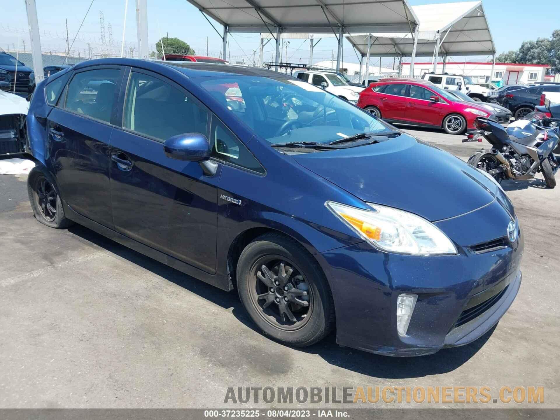 JTDKN3DU0F0459126 TOYOTA PRIUS 2015