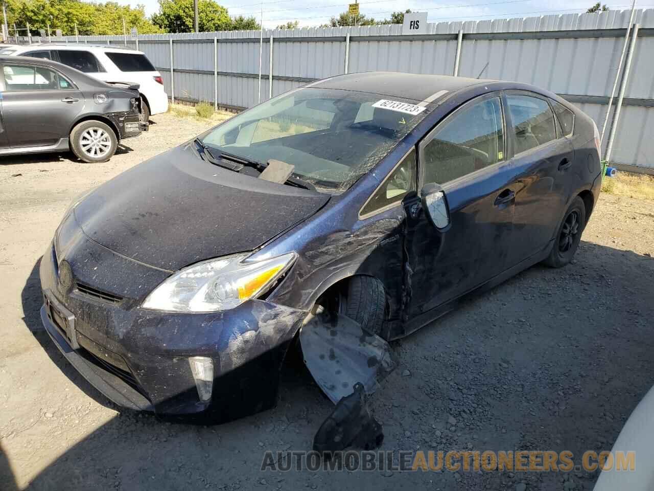 JTDKN3DU0F0460339 TOYOTA PRIUS 2015