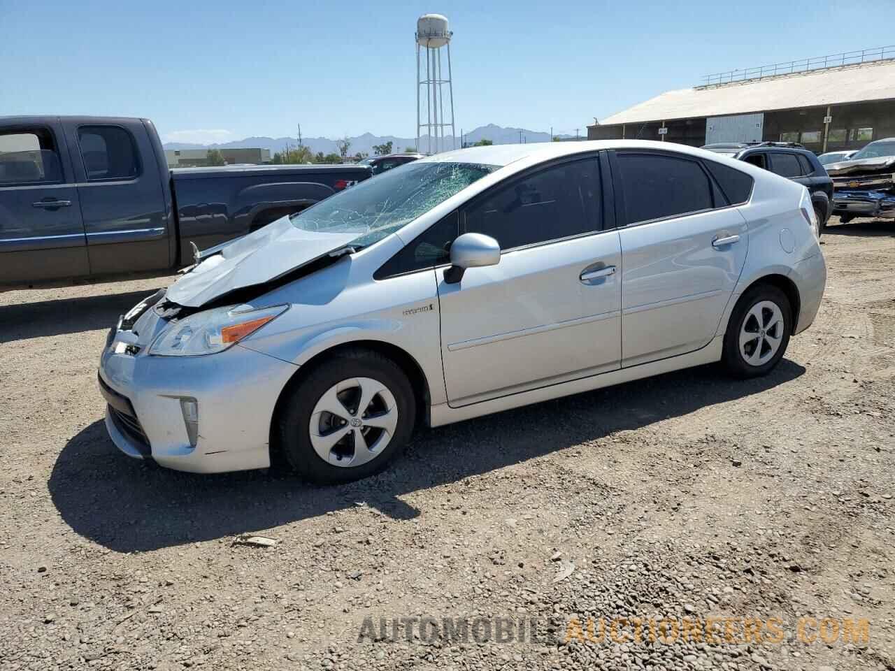 JTDKN3DU0F0460633 TOYOTA PRIUS 2015