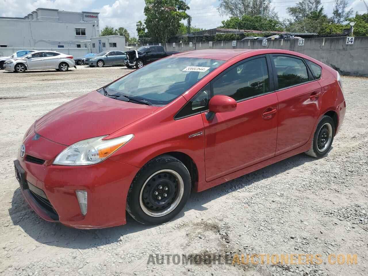 JTDKN3DU0F0460891 TOYOTA PRIUS 2015