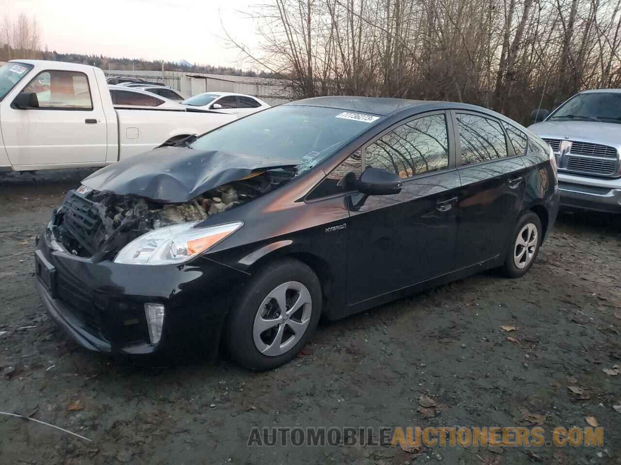 JTDKN3DU0F0462687 TOYOTA PRIUS 2015