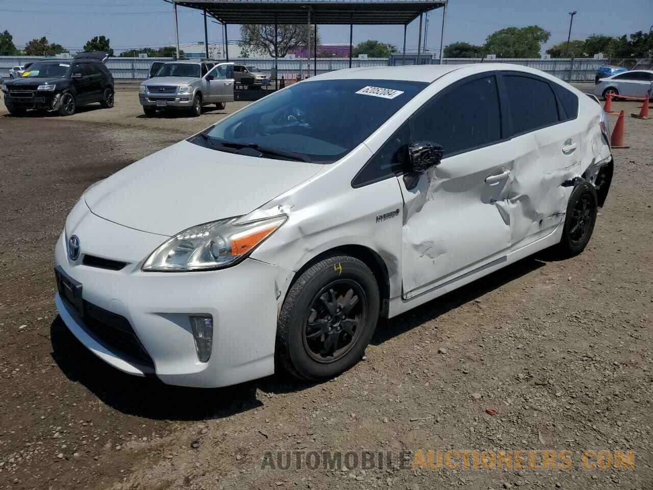 JTDKN3DU0F0474497 TOYOTA PRIUS 2015