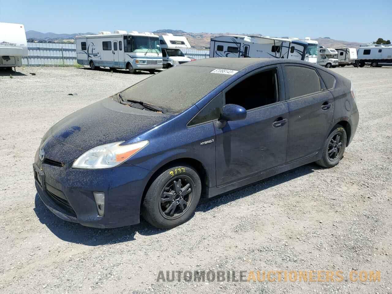 JTDKN3DU0F0476184 TOYOTA PRIUS 2015