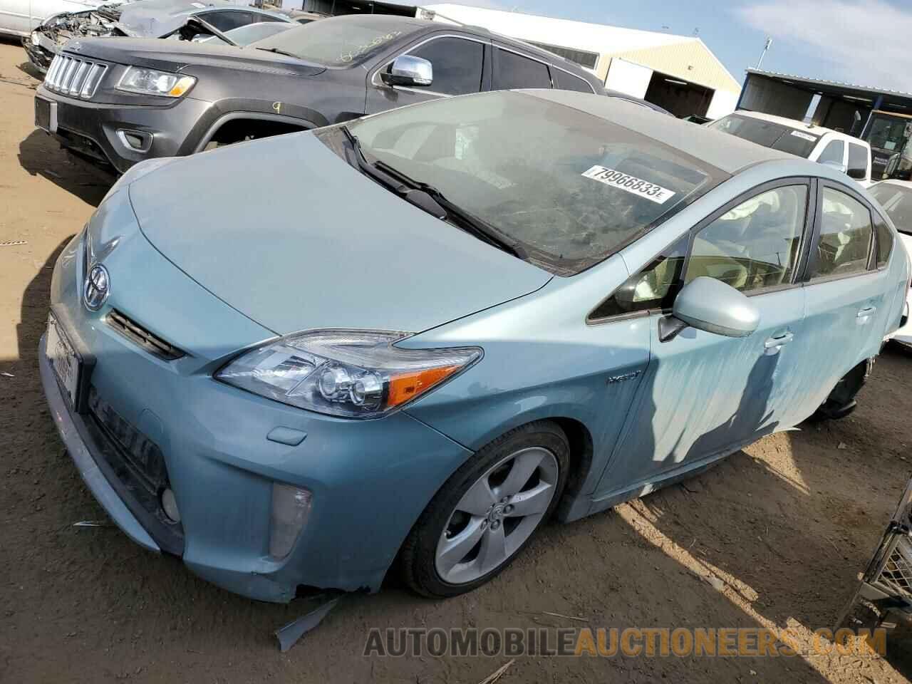 JTDKN3DU0F1879091 TOYOTA PRIUS 2015