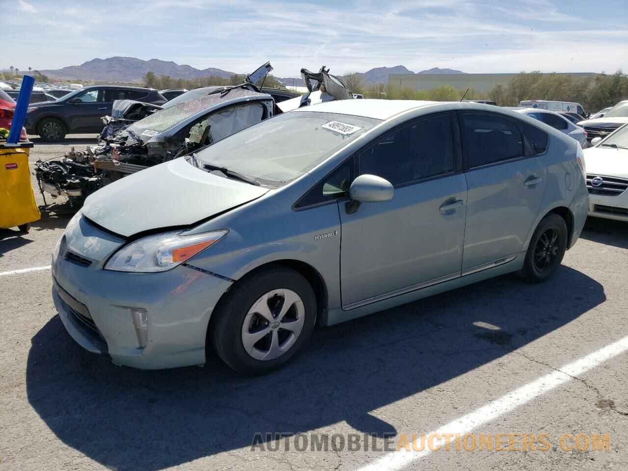 JTDKN3DU0F1883450 TOYOTA PRIUS 2015