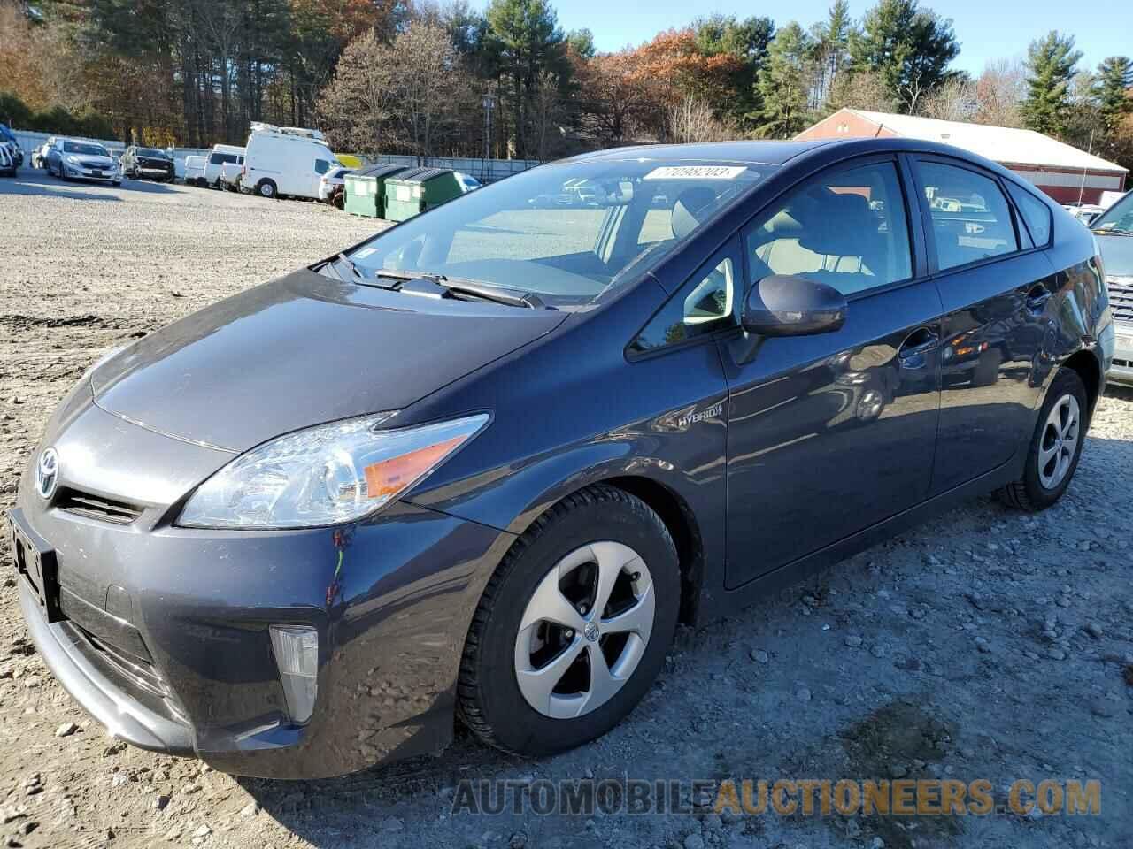 JTDKN3DU0F1884601 TOYOTA PRIUS 2015