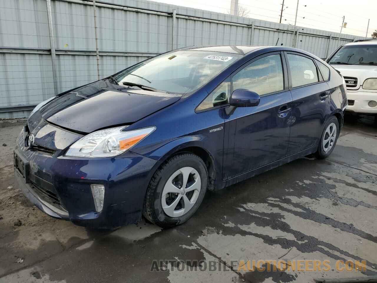 JTDKN3DU0F1900540 TOYOTA PRIUS 2015