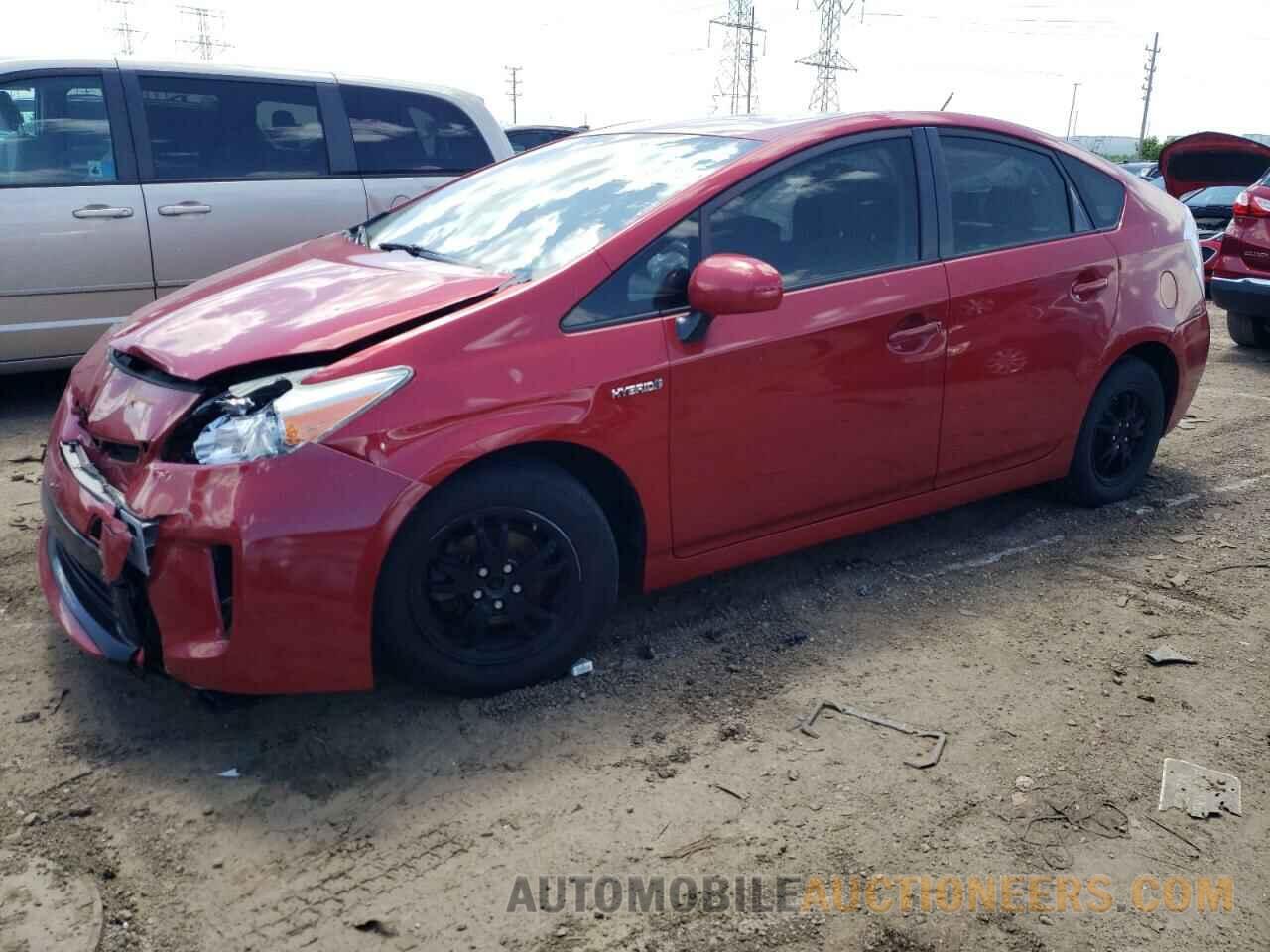 JTDKN3DU0F1931223 TOYOTA PRIUS 2015