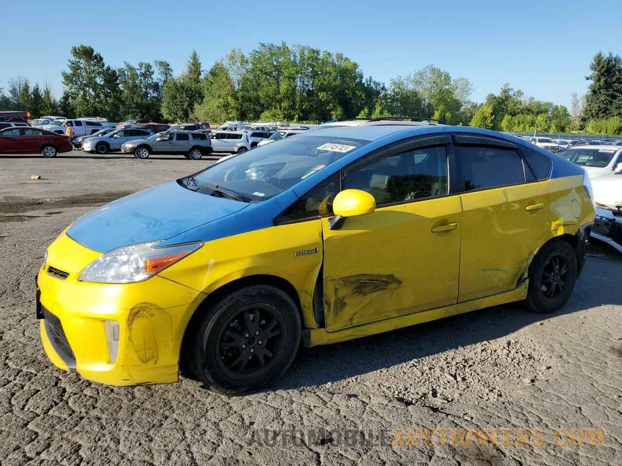 JTDKN3DU0F1946756 TOYOTA PRIUS 2015