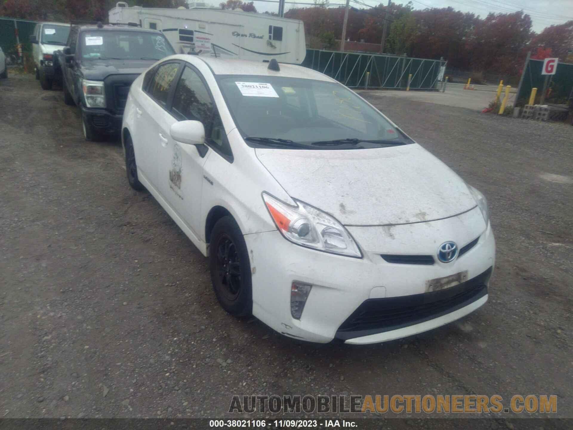 JTDKN3DU0F1952024 TOYOTA PRIUS 2015