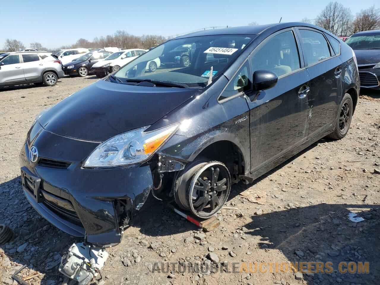 JTDKN3DU0F1955277 TOYOTA PRIUS 2015