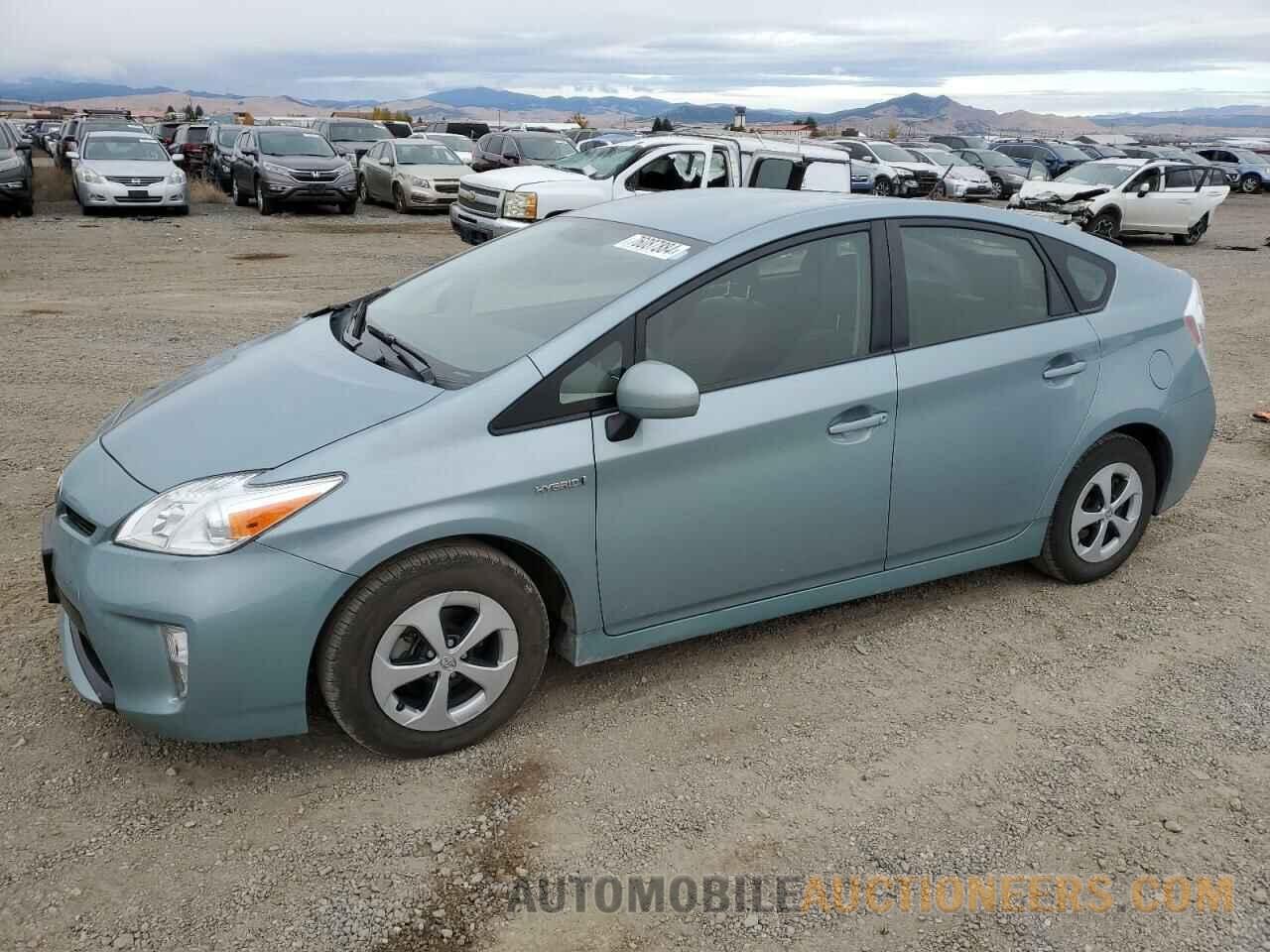 JTDKN3DU0F1968949 TOYOTA PRIUS 2015