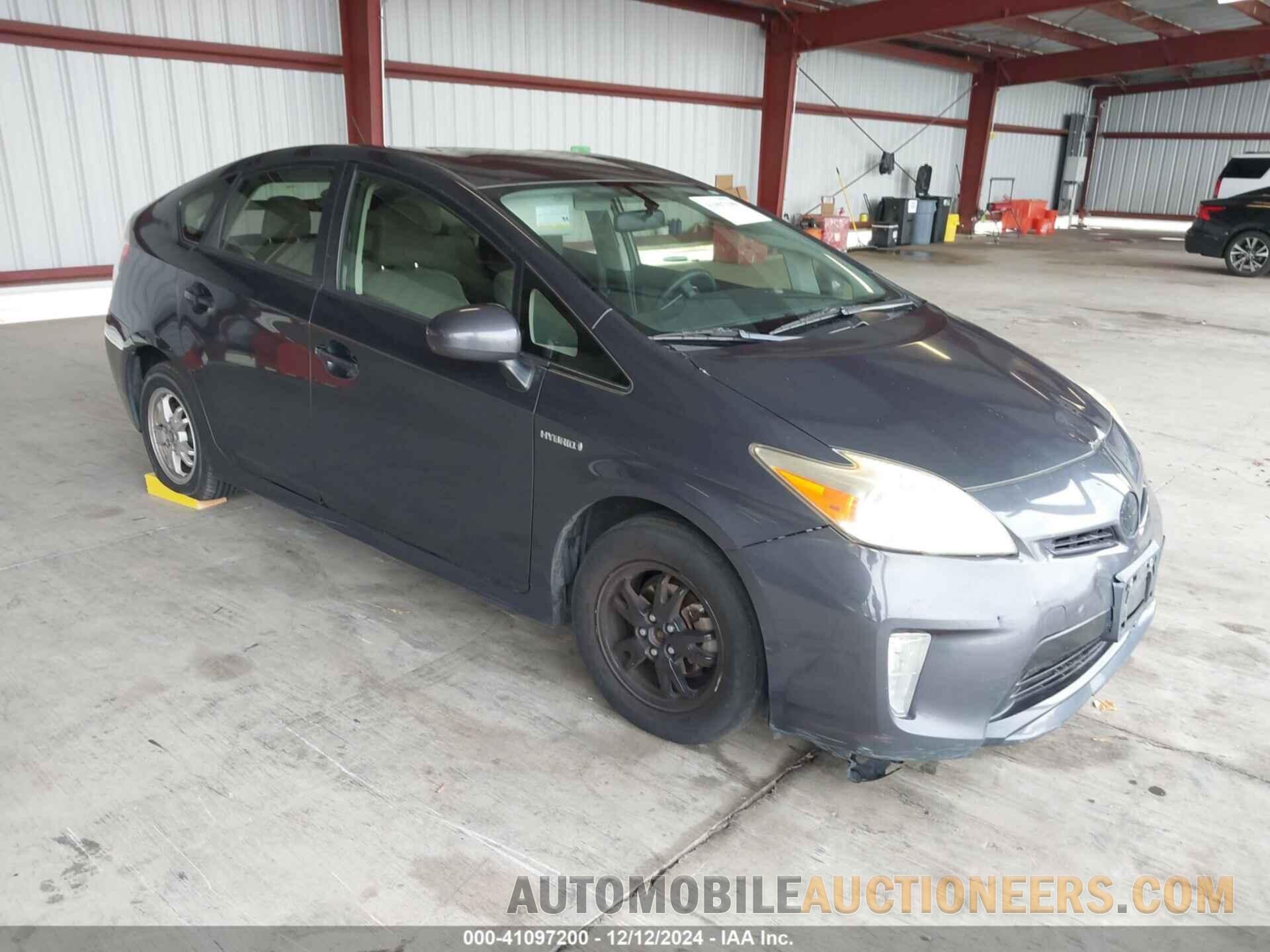 JTDKN3DU0F1982124 TOYOTA PRIUS 2015