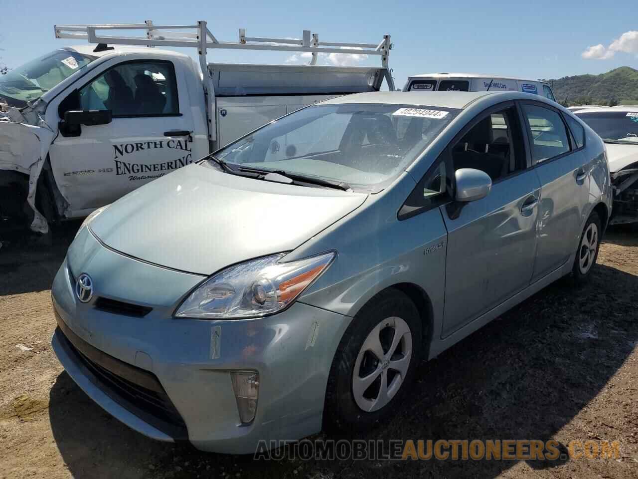 JTDKN3DU0F1987615 TOYOTA PRIUS 2015