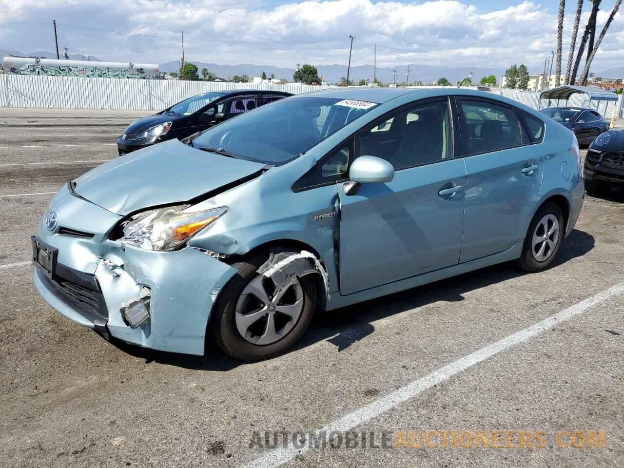 JTDKN3DU0F2000442 TOYOTA PRIUS 2015