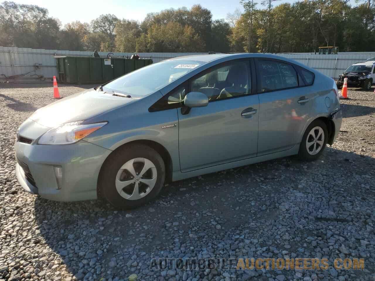 JTDKN3DU0F2004281 TOYOTA PRIUS 2015