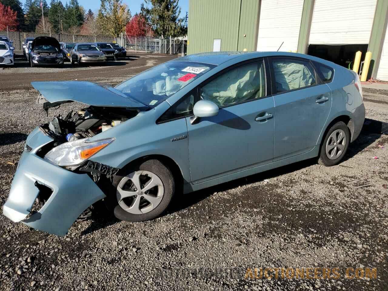 JTDKN3DU0F2004636 TOYOTA PRIUS 2015